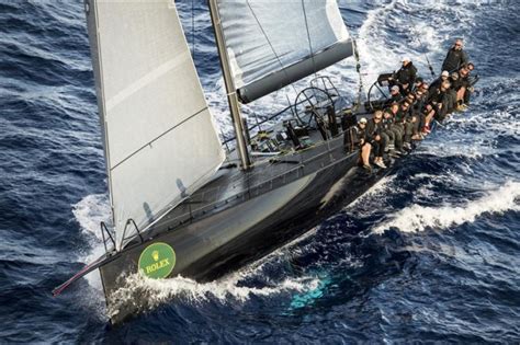 The overall winner of the Rolex Volcano Race 2012: the 60ft Mini 